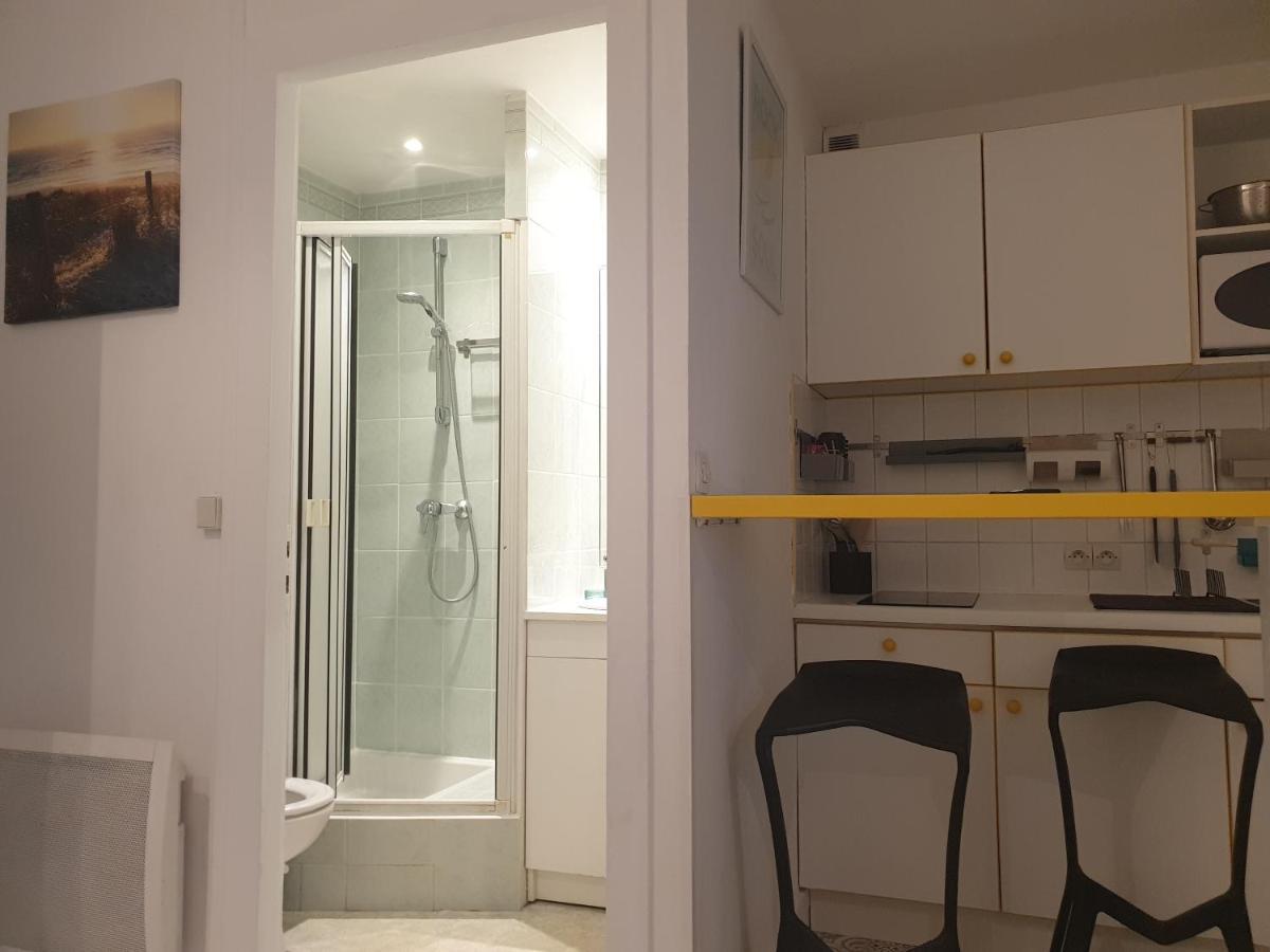 Studio Vue Mer Au Coeur De Malo Les Bains Pieds Dans L Eau Dunkirk Ngoại thất bức ảnh