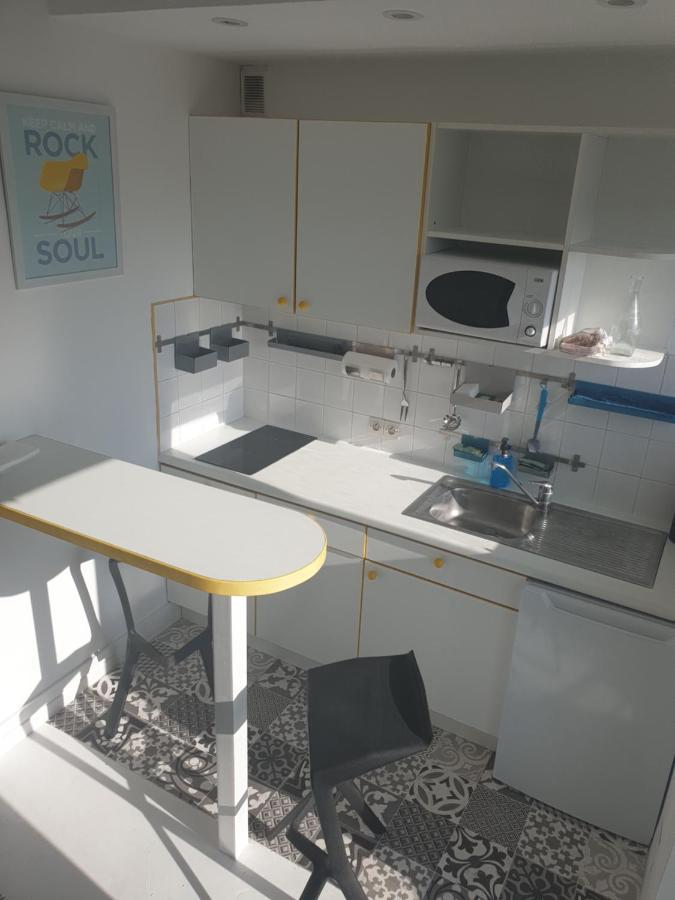 Studio Vue Mer Au Coeur De Malo Les Bains Pieds Dans L Eau Dunkirk Ngoại thất bức ảnh